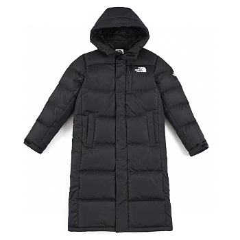 The north face long down  jacket black FG00460