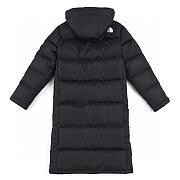 The north face long down  jacket black FG00460 - 2