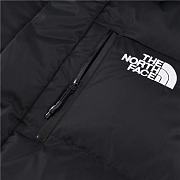 The north face long down  jacket black FG00460 - 3