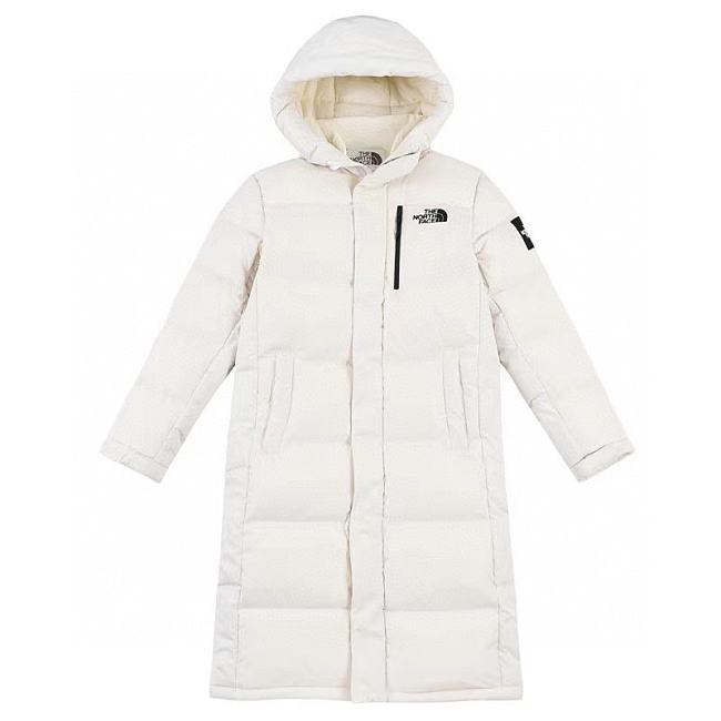 The north face long  down jacket white FG00460 - 1