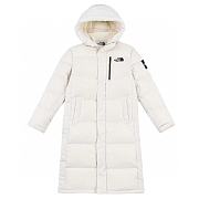 The north face long  down jacket white FG00460 - 1