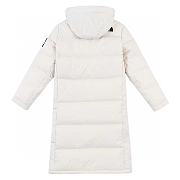 The north face long  down jacket white FG00460 - 4