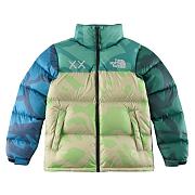 The north face down jacket green FG00340 - 1