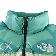 The north face down jacket green FG00340 - 5