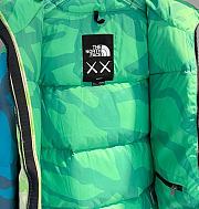 The north face down jacket green FG00340 - 2