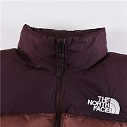 The north face down jacket dark red FG00290 - 6