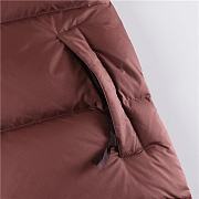 The north face down jacket dark red FG00290 - 3