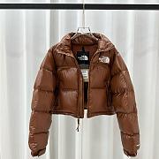 The North Face  short  Down jackets brown - 5