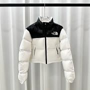 The North Face  short  Down jackets white - 1