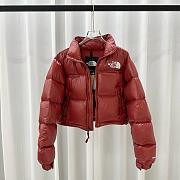 The North Face  short  Down jackets red - 5