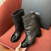 Chanel black short boots - 2