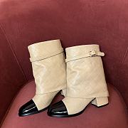 Chanel brown short boots - 3