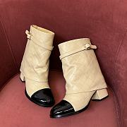 Chanel brown short boots - 2