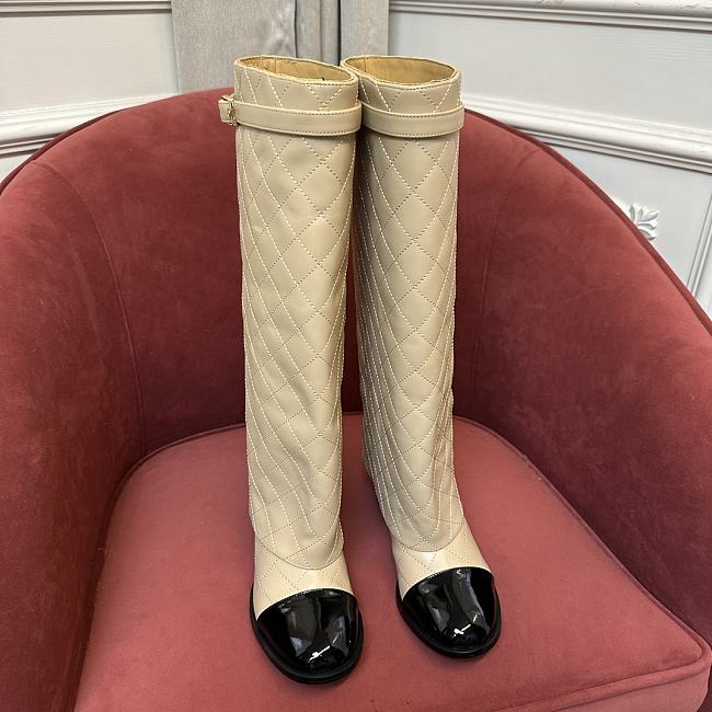 Chanel brown long  boots - 1