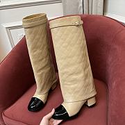 Chanel brown long  boots - 2