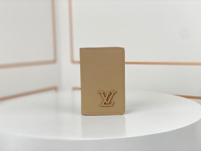 LV  apricot wallet  M81730 7*11*1CM - 1