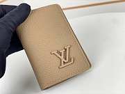 LV  apricot wallet  M81730 7*11*1CM - 5