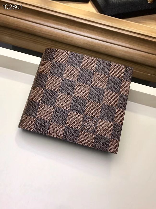 LV MARCO  brown plaid WALLET N63336 - 1