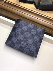 LV MARCO  black  plaid WALLET N63336 - 1