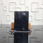 LV X Supreme RIVETS CHAIN black Wallet M64212 12x9x2cm - 1