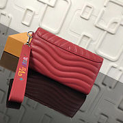 LV NEW WAVE LONG red  Wallet M63298 19x10.5x2cm - 5