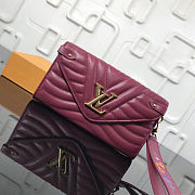 LV NEW WAVE LONG dark red Wallet M63298 19x10.5x2cm - 1