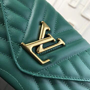 LV NEW WAVE LONG dark green  Wallet M63298 19x10.5x2cm - 2