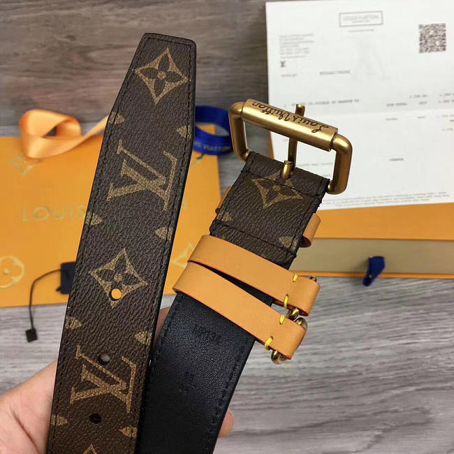 LV Belt 111025C 3.5cm - 1