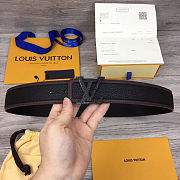 LV belt M0031 black 4.0cm - 6