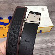 LV belt M0031 black 4.0cm - 3