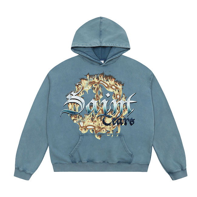 Saint michael Denim tear hoodie 06 - 1