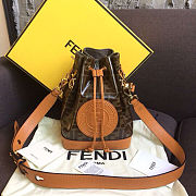 FENDI MON TRESOR brown  Bag 2868-4 17x24x15cm - 1