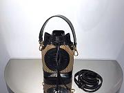 Fendi MON TRESOR 110914C  black bag  12x18x10cm    - 1