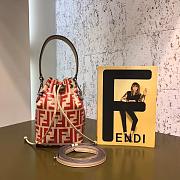 Fendi MON TRESOR  red Bag 023CL 12x18x10cm - 2