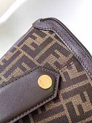  Fendi Boston dark brown bag   27.5x17.5x25.5cm - 2