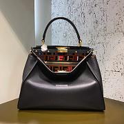 Fendi PEEKABOO Black Bag 8105MCL  33cm - 2