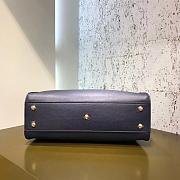 Fendi PEEKABOO  Navy blue Bag 8105MCL 33cm - 3