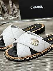 Chanel Sandals White - 03 - 3