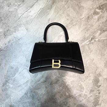 Balenciaga Shoulder black  bag 120414N 23x10x24cm