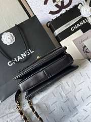 Chanel  trendy CC black  bag 20cm - 5