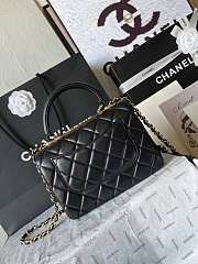 Chanel  trendy CC black  bag 20cm - 2