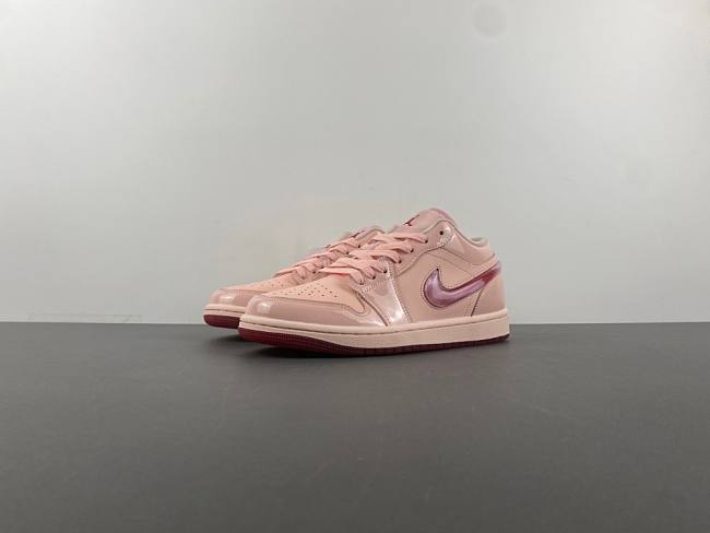 Jordan 1 Low Patent Valentine's Day (Women's) HF3174-600  - 1