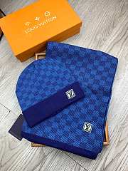 LV scarf hat set 01 - 1