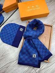 LV scarf hat set 01 - 5