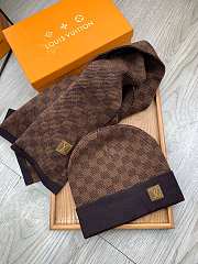 LV scarf hat set 02 - 6