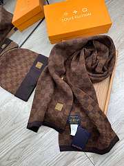 LV scarf hat set 02 - 4