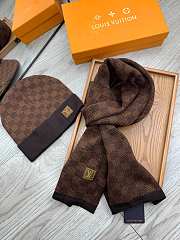 LV scarf hat set 02 - 3