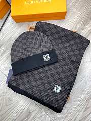 LV scarf hat set 036 - 1