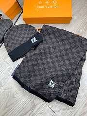 LV scarf hat set 036 - 4