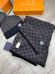 LV scarf hat set 036 - 2